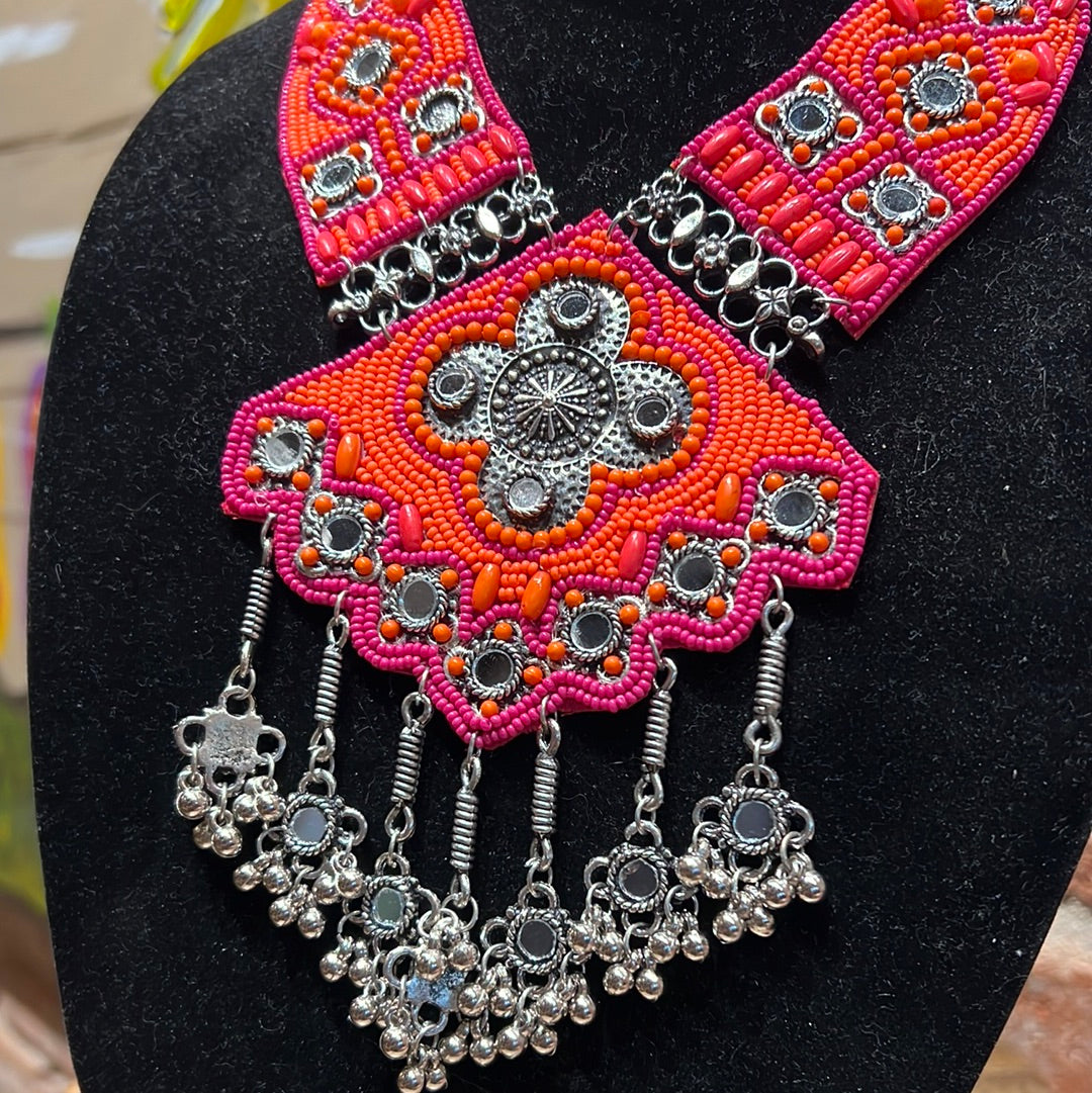 Cleo Beaded Necklace - thepaisleyfig