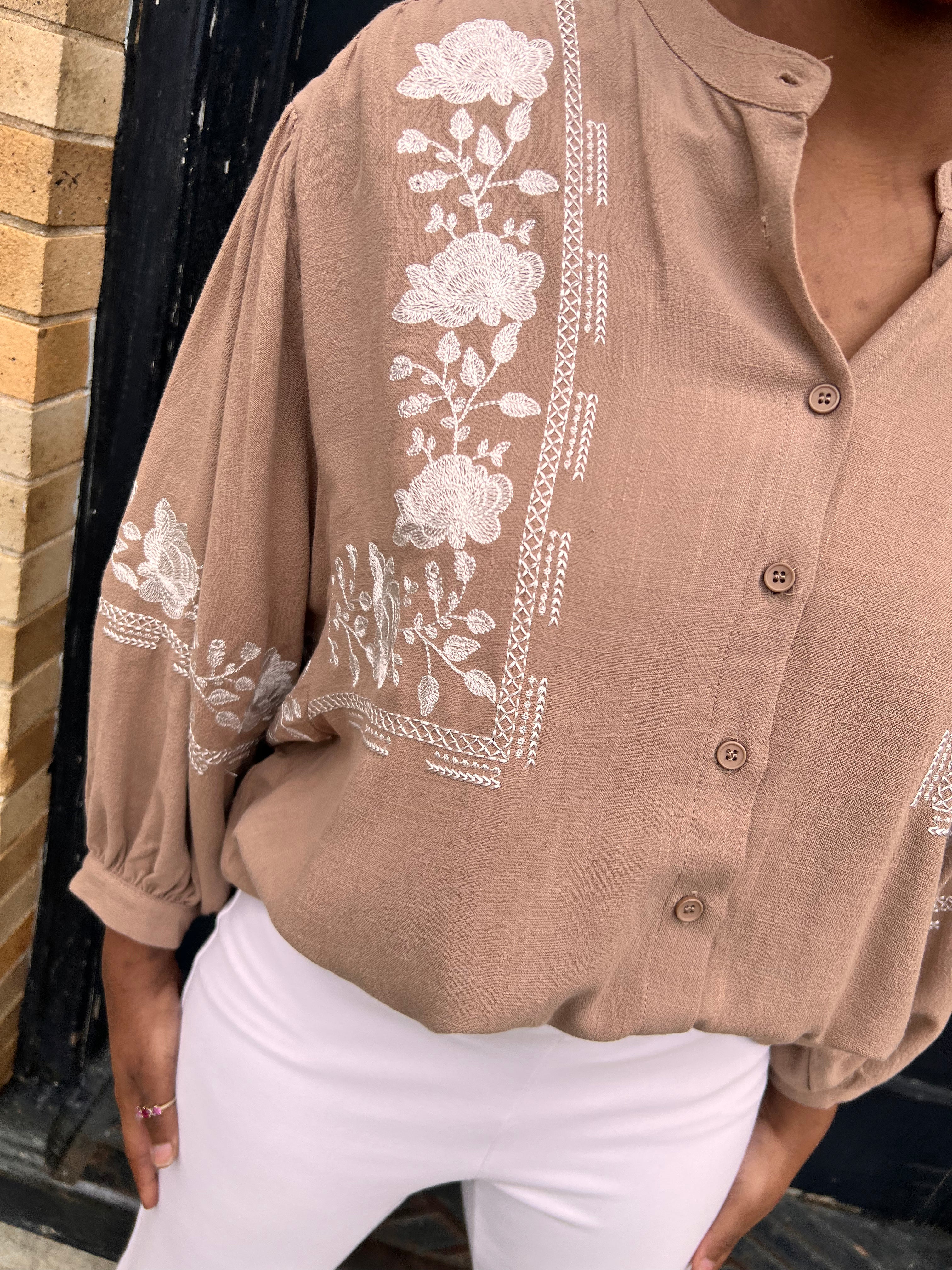 Jaami Embroidered Blouse - thepaisleyfig